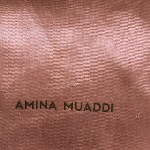 AMINA MUADDI SIGNATURE LOGO DUST BAG - Picture 5 of 7